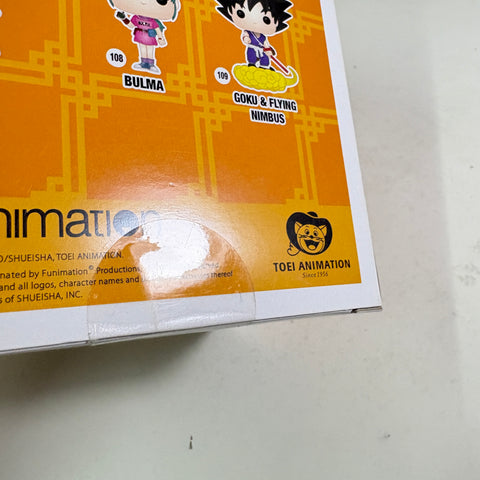 BOX FLAWS VIEW PHOTOS Bulma - Dragon Ball Z Funko Pop Vinyl Figure 108 Anime