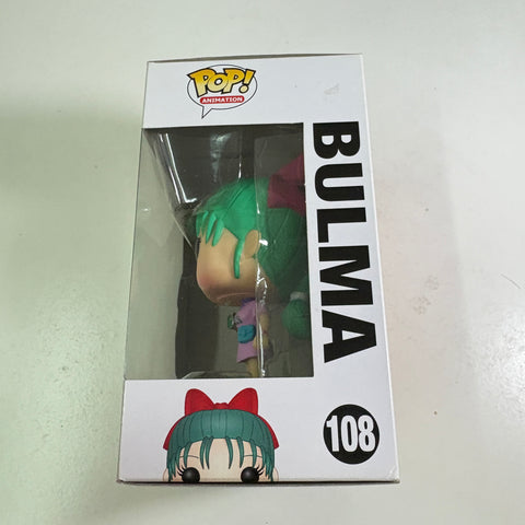 BOX FLAWS VIEW PHOTOS Bulma - Dragon Ball Z Funko Pop Vinyl Figure 108 Anime