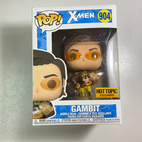Gambit - X-Men Marvel Funko Pop 904 Hot Topic Exclusive