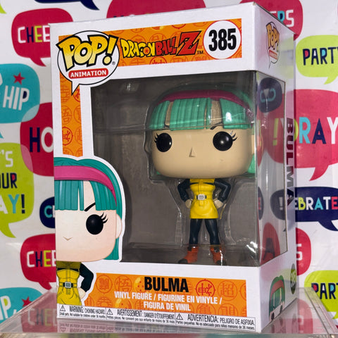 BOX FLAWS VIEW PHOTOS Bulma - Dragon Ball Z Funko Pop Vinyl Figure 385 Anime