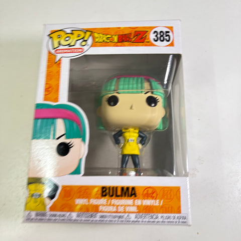 BOX FLAWS VIEW PHOTOS Bulma - Dragon Ball Z Funko Pop Vinyl Figure 385 Anime