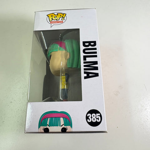 BOX FLAWS VIEW PHOTOS Bulma - Dragon Ball Z Funko Pop Vinyl Figure 385 Anime