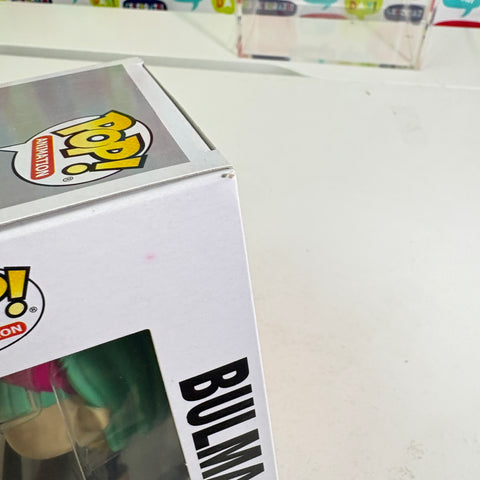 BOX FLAWS VIEW PHOTOS Bulma - Dragon Ball Z Funko Pop Vinyl Figure 385 Anime