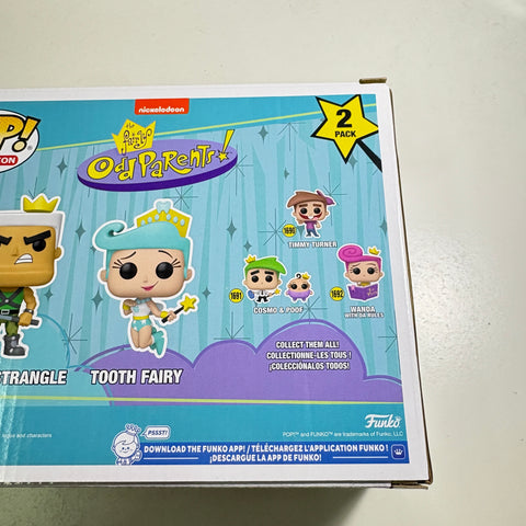 Jorgen Von Strangle & Tooth Fairy - Fairly Odd Parents Funko Pop Vinyl Figure 2-Pack