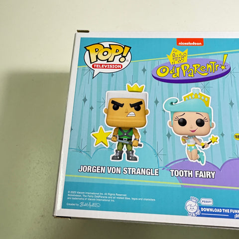 Jorgen Von Strangle & Tooth Fairy - Fairly Odd Parents Funko Pop Vinyl Figure 2-Pack