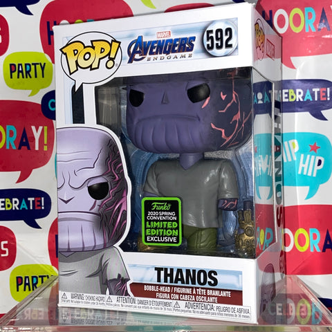 Thanos (Avengers Endgame) - Marvel Funko Pop 592 Spring Convention