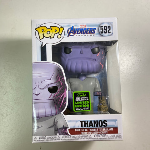 Thanos (Avengers Endgame) - Marvel Funko Pop 592 Spring Convention