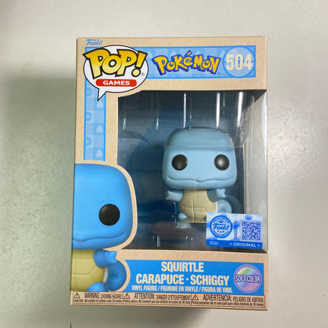 Squirtle (Soft Colour) - Pokemon Funko Pop 504