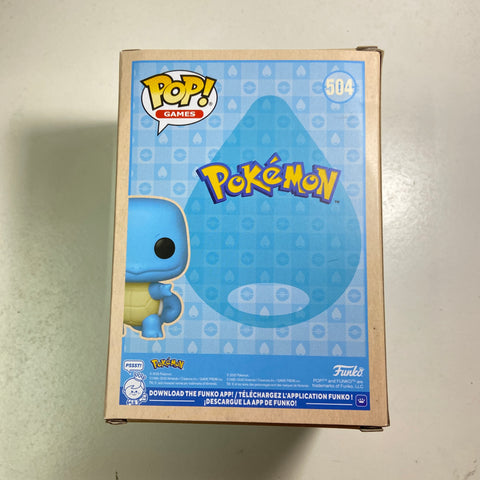 Squirtle (Soft Colour) - Pokemon Funko Pop 504