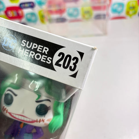 SEVERE BOX DAMAGE VIEW PHOTOS The Joker Martha Wayne - Marvel Funko Pop Vinyl Figure 203 Exclusive