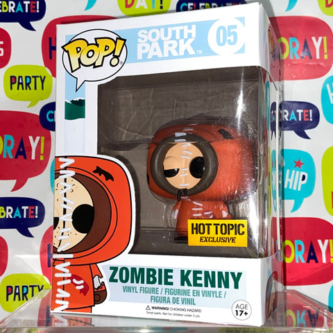 South Park - Kenny (Zombie) Funko Pop 05 Hot Topic Exclusive