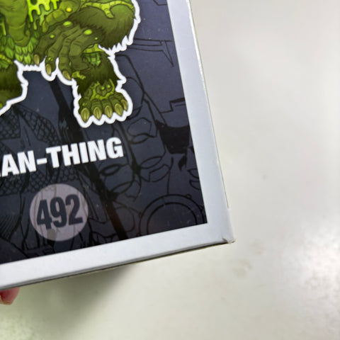 BOX FLAWS VIEW PHOTOS Man-Thhing - Marvel Funko Pop Vinyl Figure 492 Exclusive
