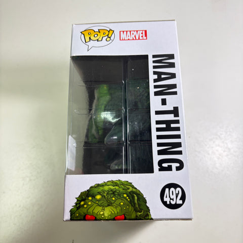 BOX FLAWS VIEW PHOTOS Man-Thhing - Marvel Funko Pop Vinyl Figure 492 Exclusive