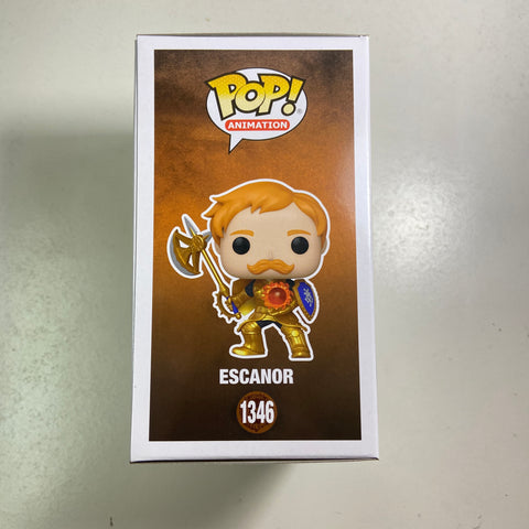 The Seven Deadly Sins - Escanor (Metallic) Funko Pop 1346 Exclusive