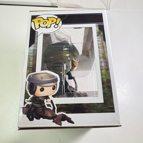 BOX FLAWS VIEW PHOTOS Luke Skywalker with Speeder Bike - Star Wars Funko Pop Vinyl Figure 229