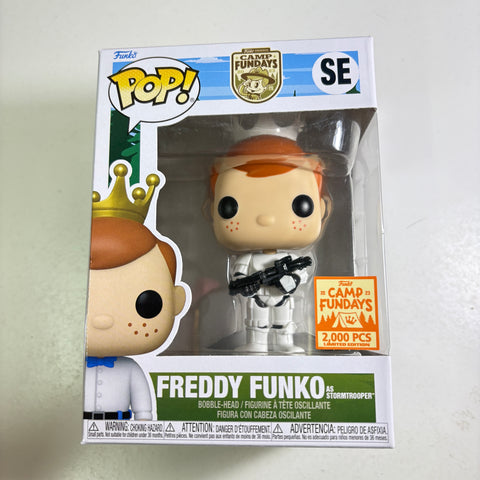 Freddy Funko as Stormtrooper - Star Wars Funko Pop Vinyl Figure Camp Fundays Exclusive 2000 PCs