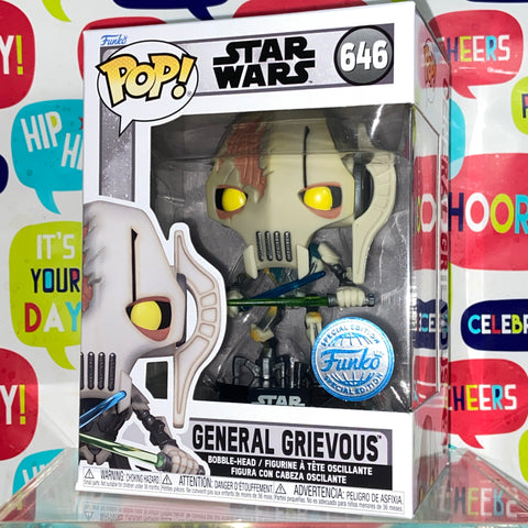 Star Wars - General Grievous (Damaged) Funko Pop Exclusive