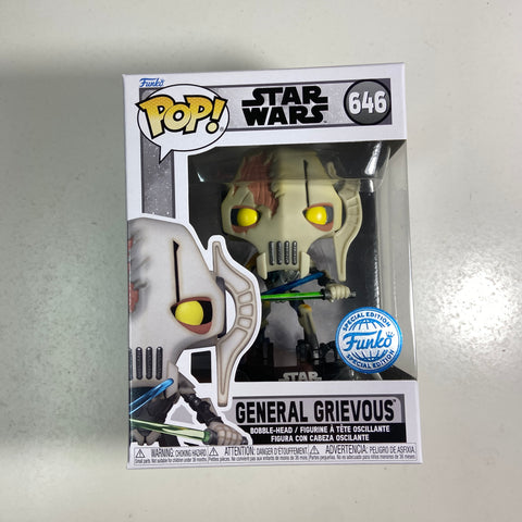 Star Wars - General Grievous (Damaged) Funko Pop Exclusive