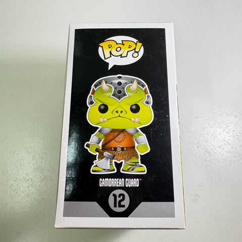 BOX FLAW VIEW PHOTOS Gamorrean Guard - Star Wars Funko Pop 12 Vinyl Figure