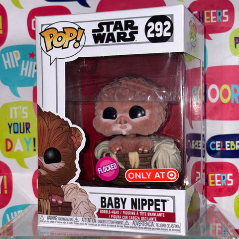 Baby Nippet (FLOCKED) - Star Wars Funko Pop 292 Vinyl Figure Exclusive