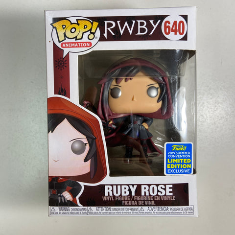 RWBY - Ruby Rose Funko Pop 640 Summer Convention
