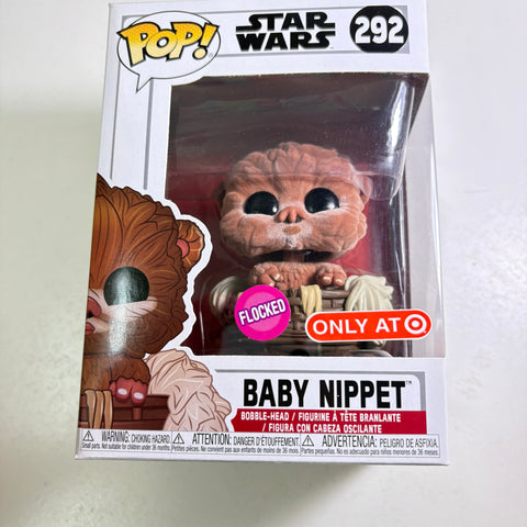 Baby Nippet (FLOCKED) - Star Wars Funko Pop 292 Vinyl Figure Exclusive
