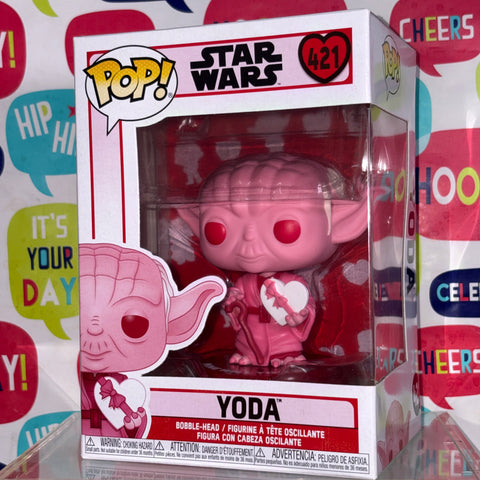 Yoda (Valentine's Day) - Star Wars Funko Pop 421 Vinyl Figure