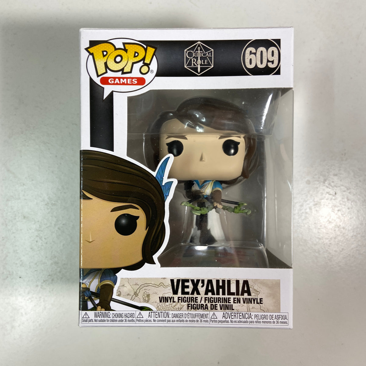 Critical Role Vex'ahlia Funko Pop 609 Vancity Pops