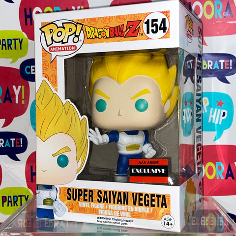 Dragon Ball Z - Vegeta (Super Saiyan) Funko Pop 154 AAA Anime