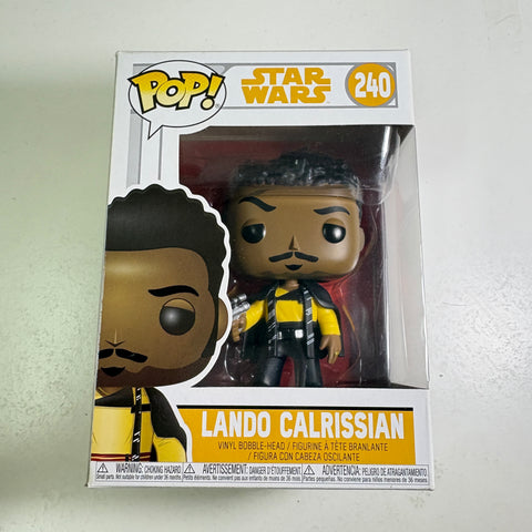 BOX FLAWS VIEW PHOTOS Lando Calrissian - Star Wars Funko Pop 240 Vinyl Figure