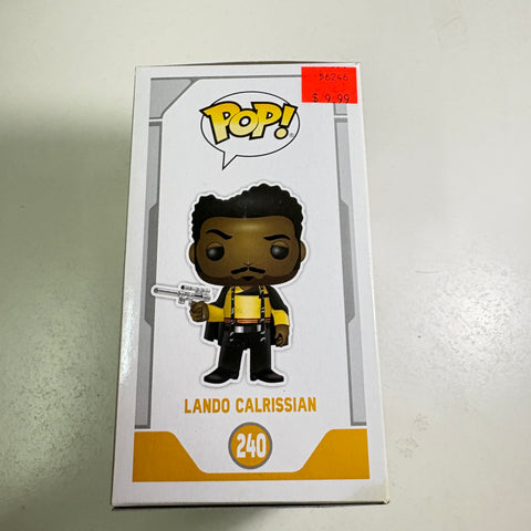 BOX FLAWS VIEW PHOTOS Lando Calrissian - Star Wars Funko Pop 240 Vinyl Figure