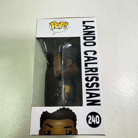 BOX FLAWS VIEW PHOTOS Lando Calrissian - Star Wars Funko Pop 240 Vinyl Figure