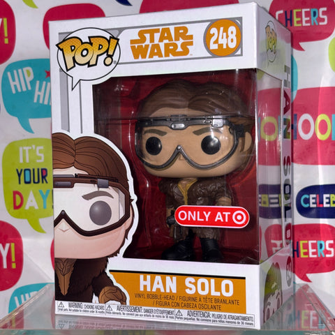 Han Solo with Goggles - Star Wars Funko Pop 248 Vinyl Figure Exclusive