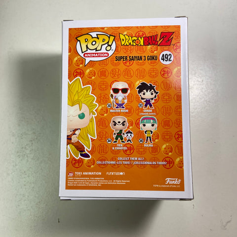Dragon Ball Z - Goku (Super Saiyan 3) Funko Pop 492 EB Games Exclusive