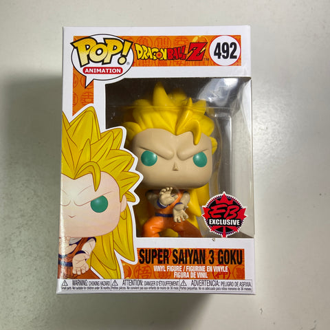 Dragon Ball Z - Goku (Super Saiyan 3) Funko Pop 492 EB Games Exclusive