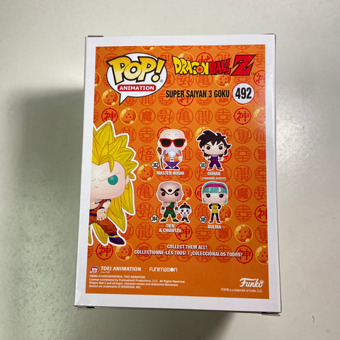 Dragon Ball Z - Goku (Super Saiyan 3) Funko Pop 492 EB Games Exclusive