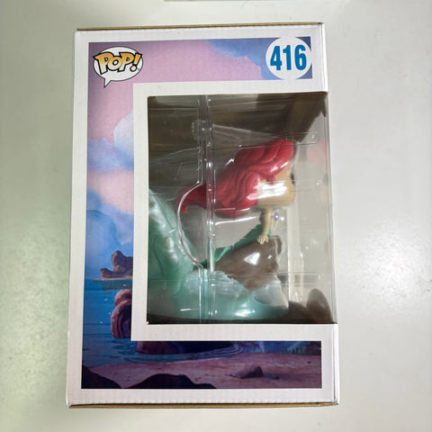 Finding Your Voice Ariel - The Little Mermaid Disney Funko Pop 416 Vinyl Figure (22.8 Cm L × 16.5 Cm W × 14 Cm H)