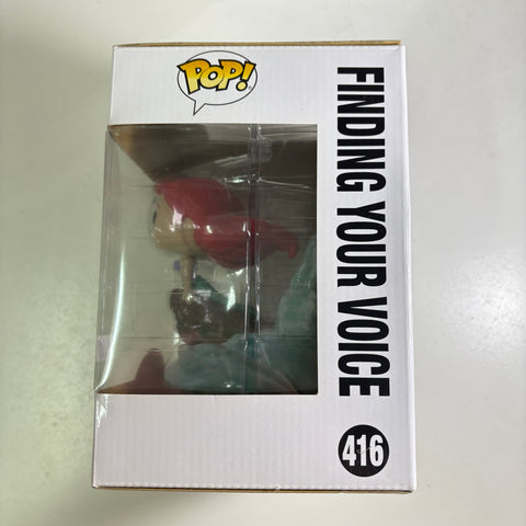 Finding Your Voice Ariel - The Little Mermaid Disney Funko Pop 416 Vinyl Figure (22.8 Cm L × 16.5 Cm W × 14 Cm H)