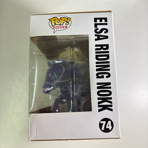 Elsa Riding Nokk - Frozen II Disney Funko Pop 74 Vinyl Figure (22.8 Cm L × 16.5 Cm W × 14 Cm H)