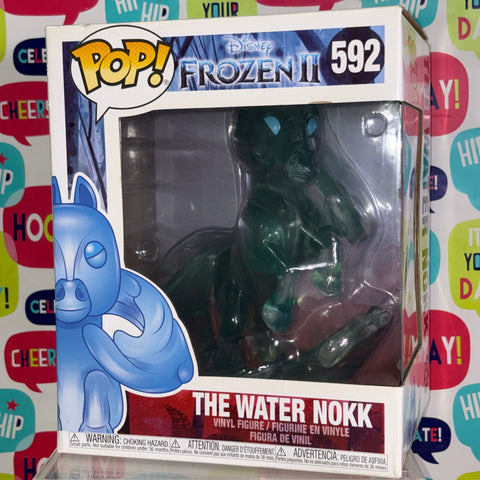 BOX FLAWS VIEW PHOTOS Water Nokk - Frozen II Disney Funko Pop 592 Vinyl Figure (22.8 Cm L × 16.5 Cm W × 14 Cm H)