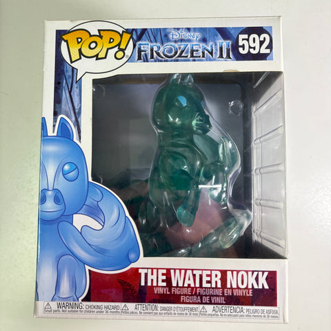 BOX FLAWS VIEW PHOTOS Water Nokk - Frozen II Disney Funko Pop 592 Vinyl Figure (22.8 Cm L × 16.5 Cm W × 14 Cm H)