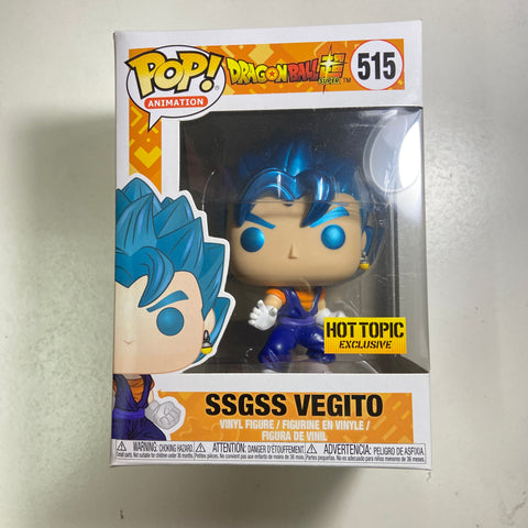 Dragon Ball Z - Vegito (SSGSS/Super Saiyan Blue) Funko Pop 515 Hot Topic Exclusive