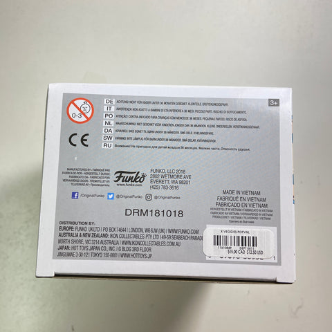 Dragon Ball Z - Vegito (SSGSS/Super Saiyan Blue) Funko Pop 515 Hot Topic Exclusive