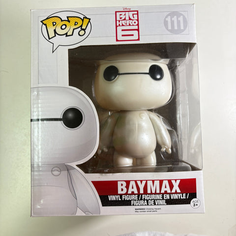 BOX FLAWS VIEW PHOTOS Baymax - Big Hero 6 Disney Funko Pop 111 Vinyl Figure (22.8 Cm L × 16.5 Cm W × 14 Cm H)
