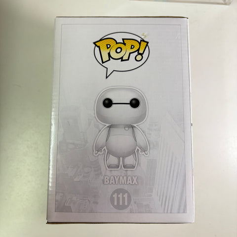 BOX FLAWS VIEW PHOTOS Baymax - Big Hero 6 Disney Funko Pop 111 Vinyl Figure (22.8 Cm L × 16.5 Cm W × 14 Cm H)