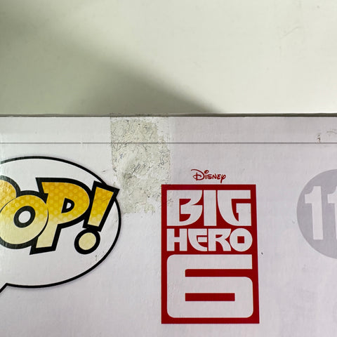 BOX FLAWS VIEW PHOTOS Baymax - Big Hero 6 Disney Funko Pop 111 Vinyl Figure (22.8 Cm L × 16.5 Cm W × 14 Cm H)