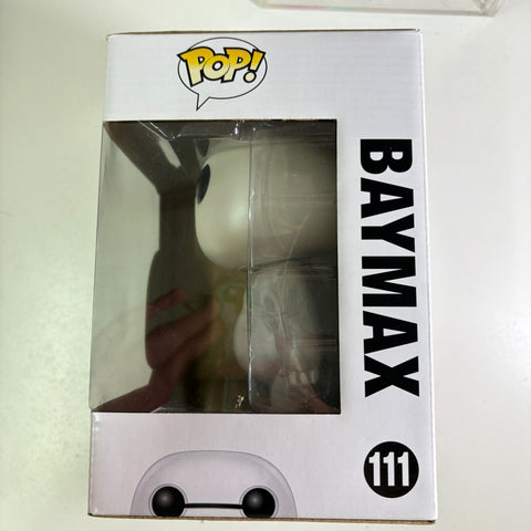 BOX FLAWS VIEW PHOTOS Baymax - Big Hero 6 Disney Funko Pop 111 Vinyl Figure (22.8 Cm L × 16.5 Cm W × 14 Cm H)