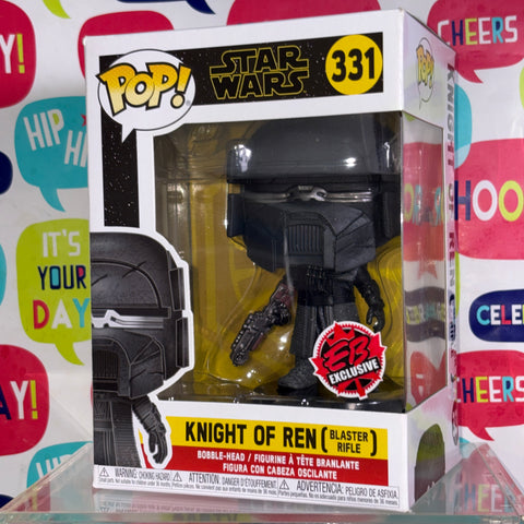 Knight of Ren Blaster Rifle - Star Wars Funko Pop 331 Vinyl Figure Exclusive