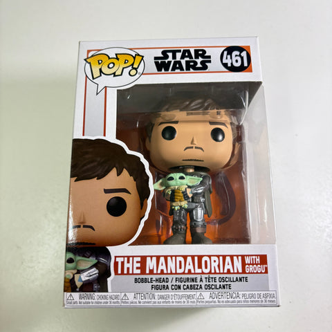 The Mandalorian with Grogu - Star Wars Funko Pop 461 Vinyl Figure