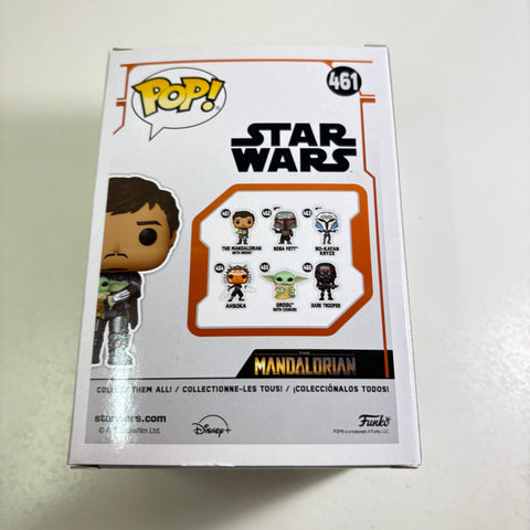 The Mandalorian with Grogu - Star Wars Funko Pop 461 Vinyl Figure